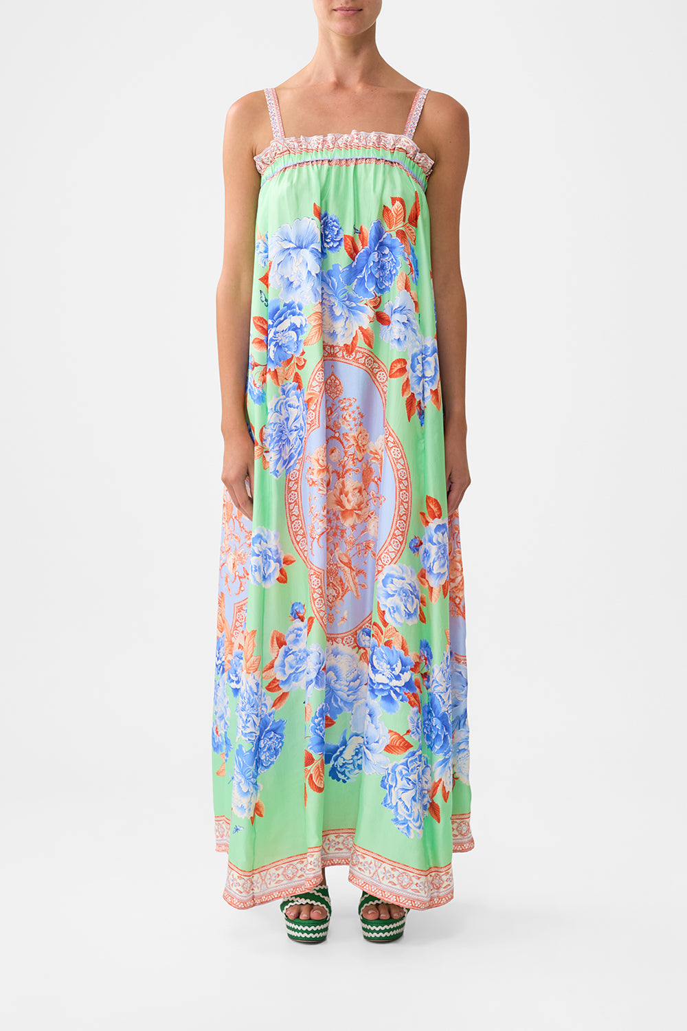 WIDE STRAP SUNDRESS TOPKAPI POP