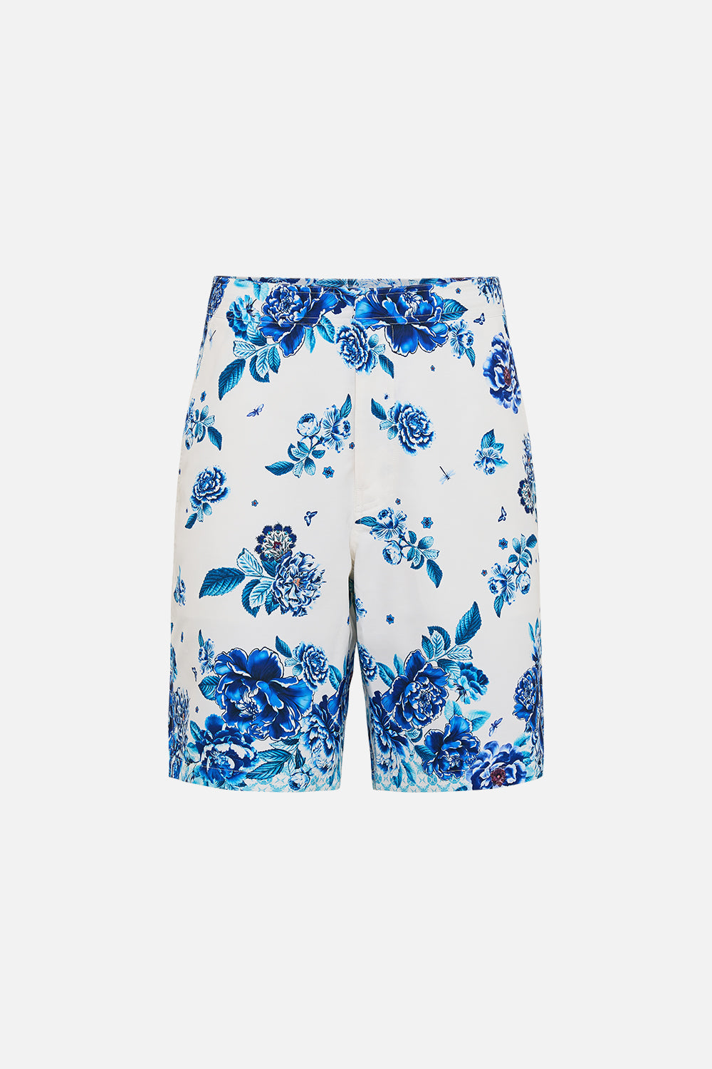 PANTALÓN CORTO DE TRAIL DE LARGO MEDIO CON CINTURA FIJA A CERAMIC GARDEN