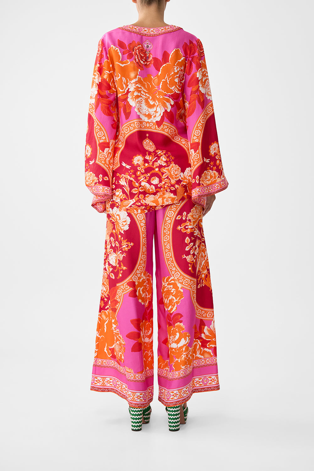 TUCK FRONT PANT TILES OF TÜRKIYE