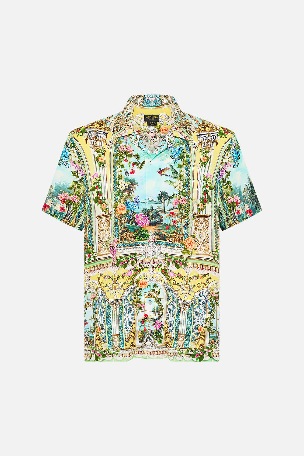 CAMISA DE MANGA CORTA CON CUELLO CUBANO HISTORIAS DEL PALACIO DE TOPKAPI
