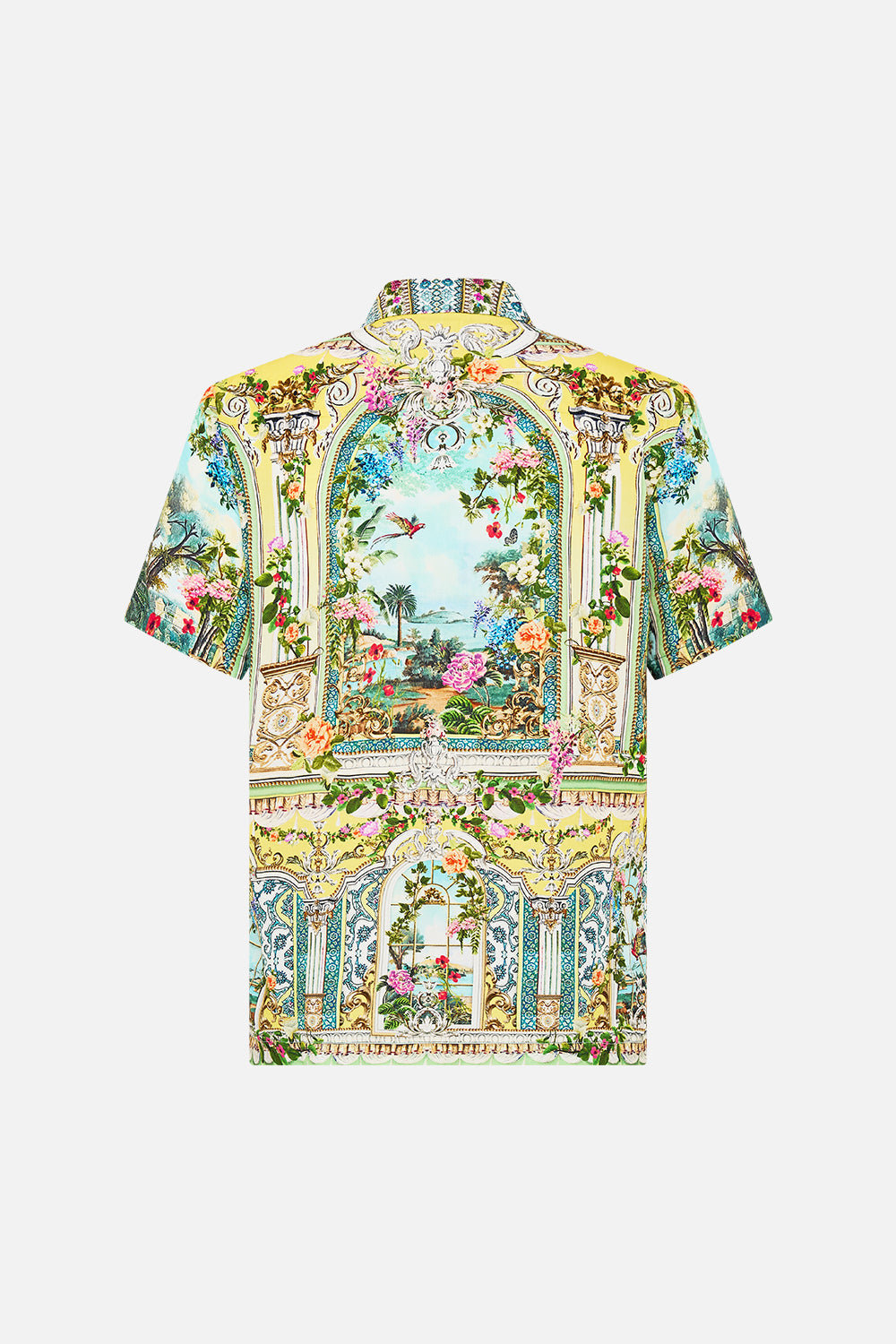 CAMISA DE MANGA CORTA CON CUELLO CUBANO HISTORIAS DEL PALACIO DE TOPKAPI