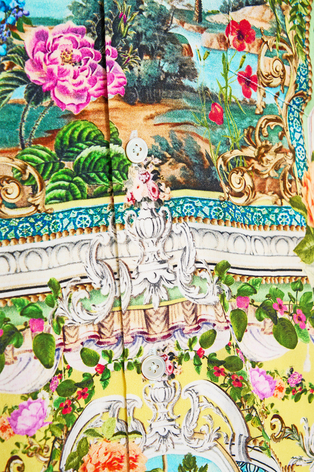 CAMISA DE MANGA CORTA CON CUELLO CUBANO HISTORIAS DEL PALACIO DE TOPKAPI