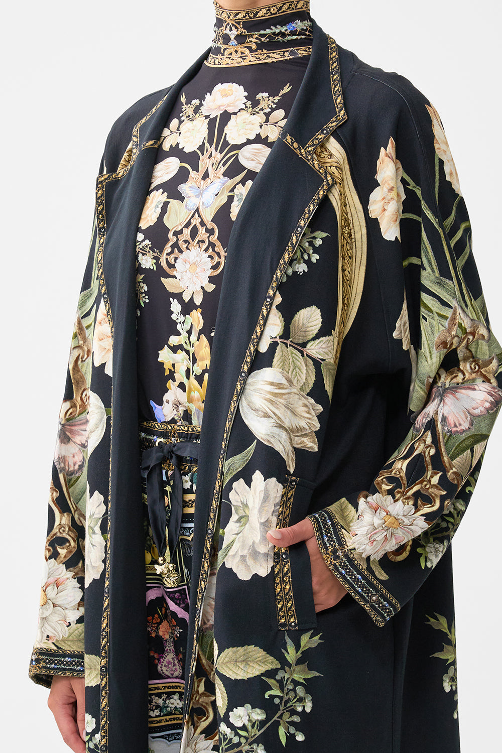 SWEAT-TRENCH COAT OTTOMAN ELEGANCE