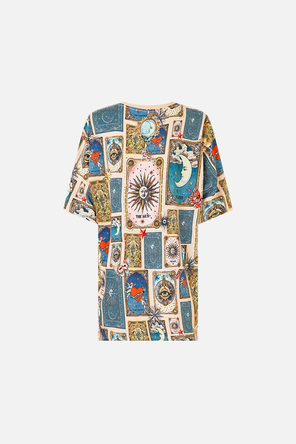 CAMISETA OVERSIZED DE BANDA MY LUCKY STARS