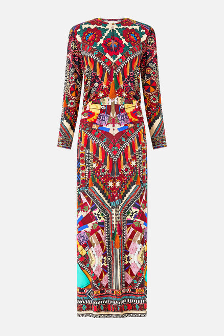 Patchwork Alchemy Asymmetric Spliced Lace Dress | CAMILLA US  CAMILLA