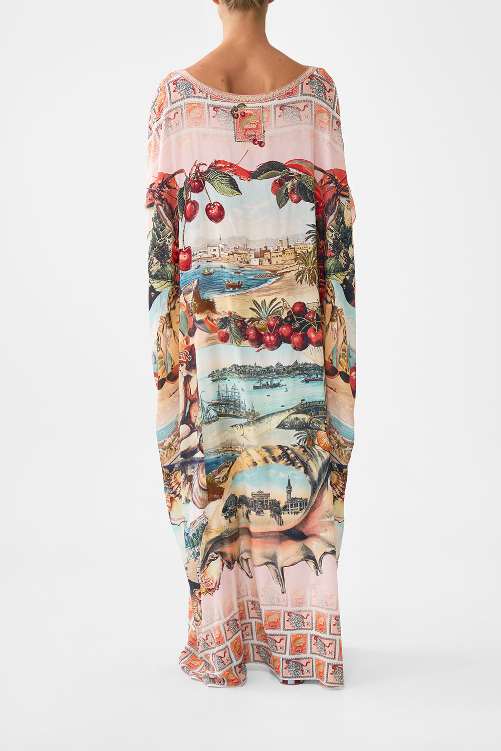 ROUND NECK KAFTAN NOTES FROM THE ROAD