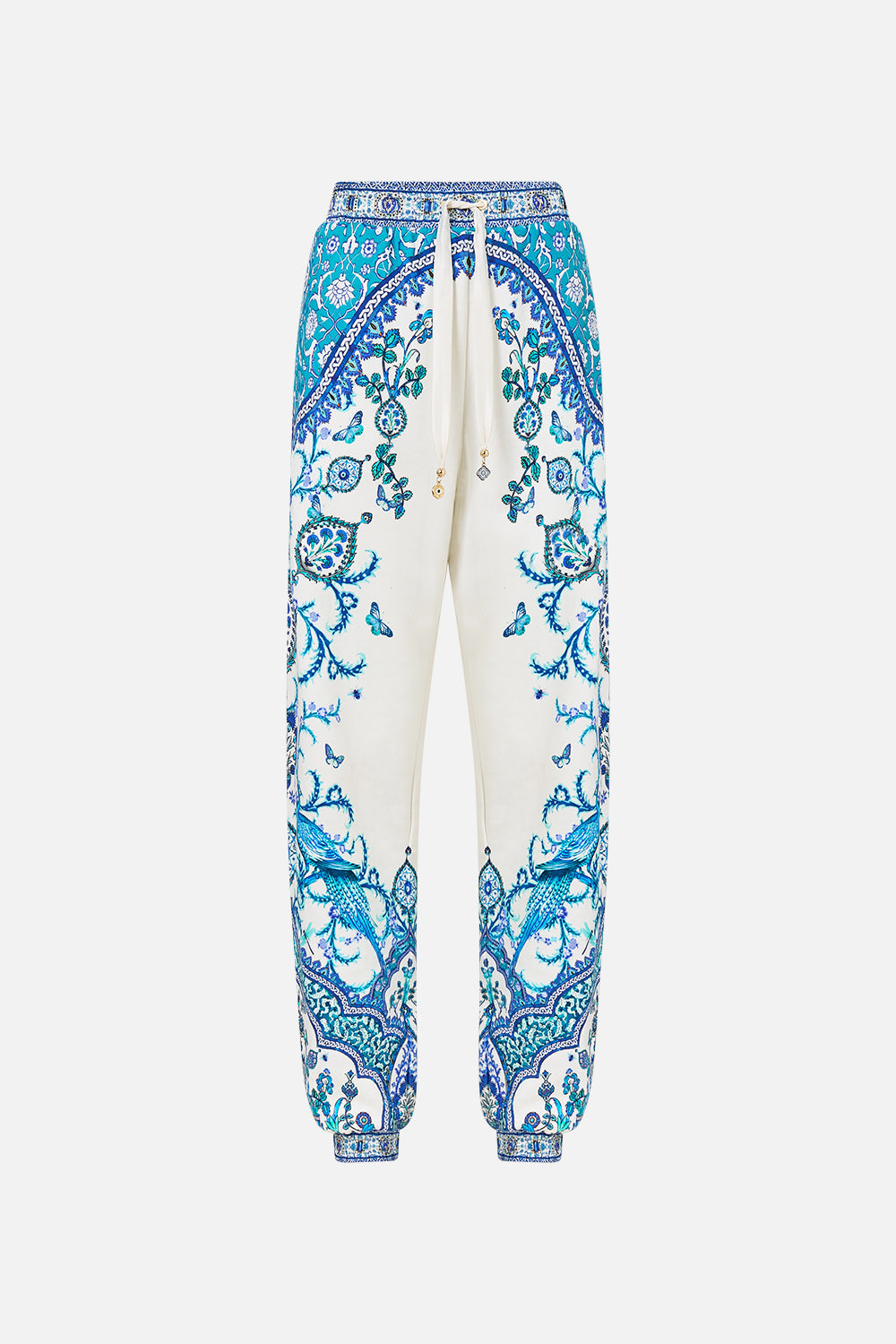 PANTALÓN DEPORTIVO DE PUNTO CON DETALLES DE SEDA ISNIK LULLABY