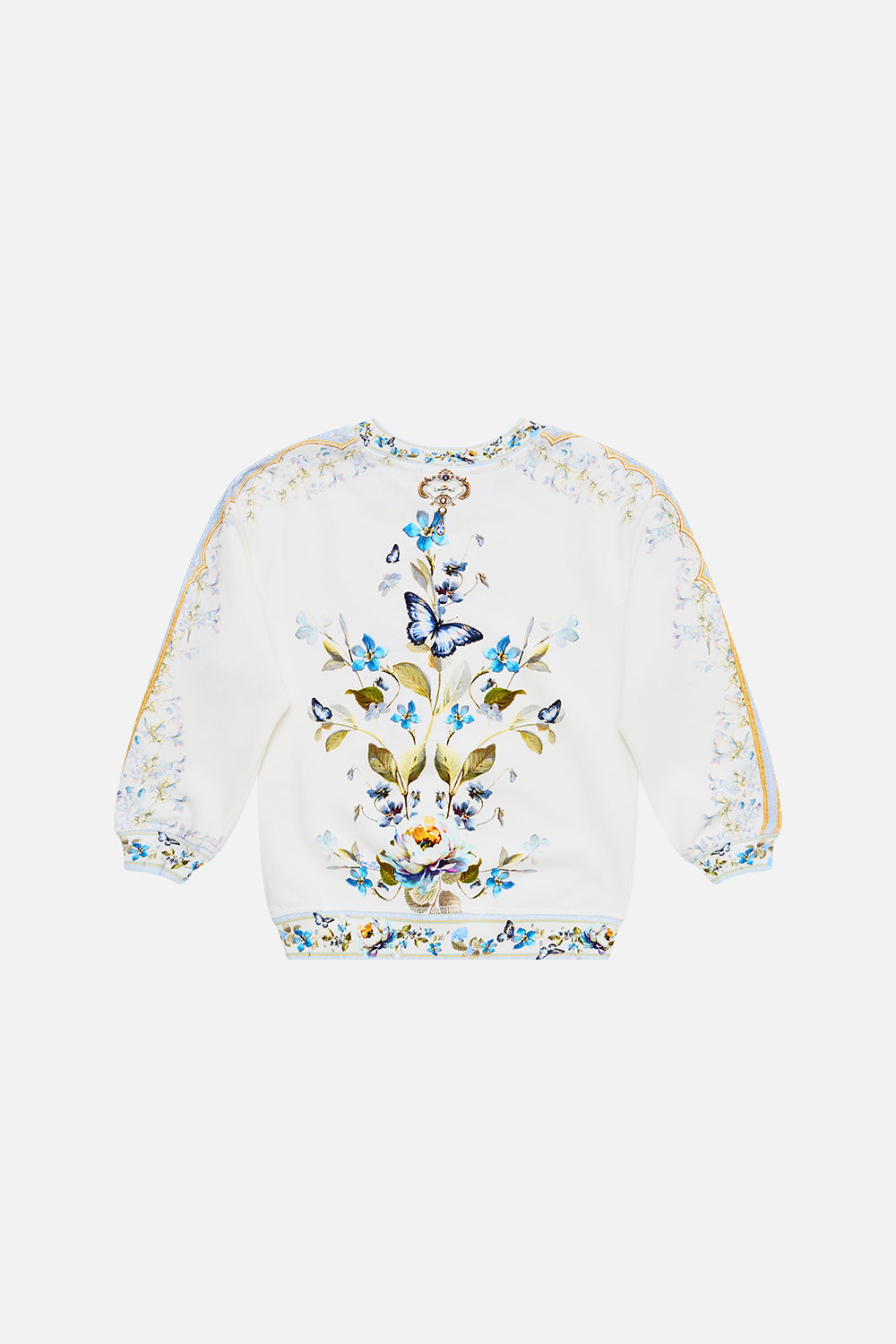 SUDADERA CUELLO REDONDO RELAXED PARA NIÑO BOTANICAL BALLADS