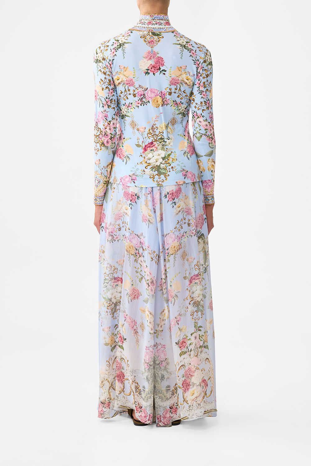 JERSEY TURTLENECK TILED IN TIME