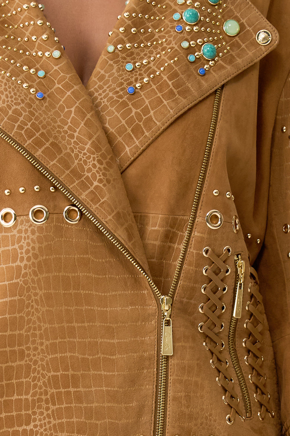 OVERSIZED LEATHER BIKER JACKET EAST OF ISTANBUL