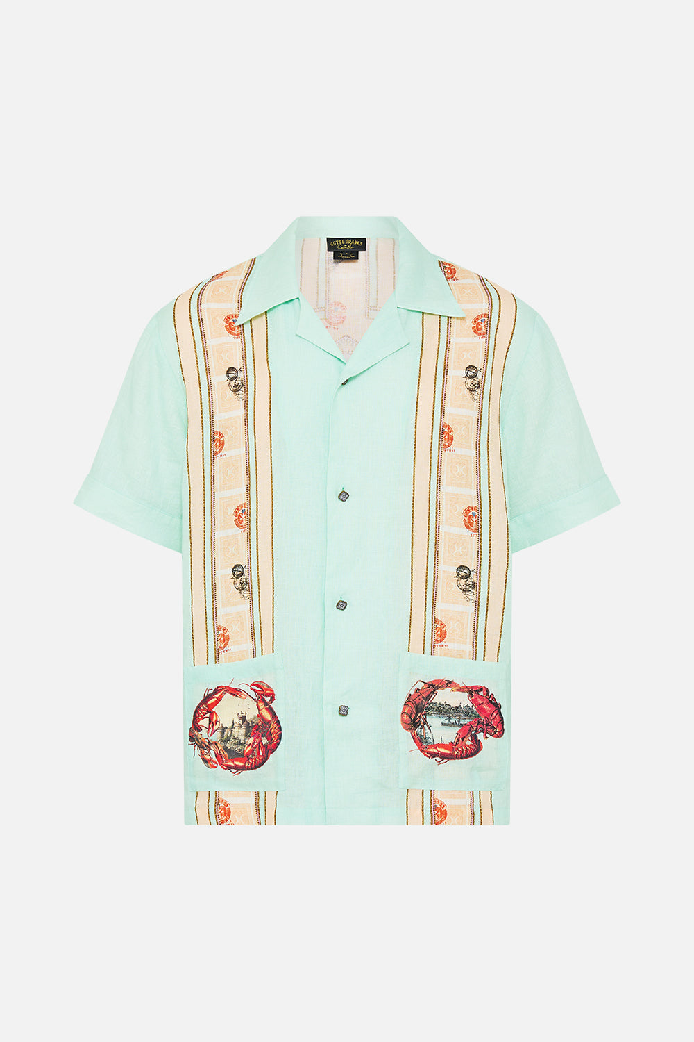 CAMISA CABANA DE MANGA CORTA CON AMOR DESDE TÜRKİYE