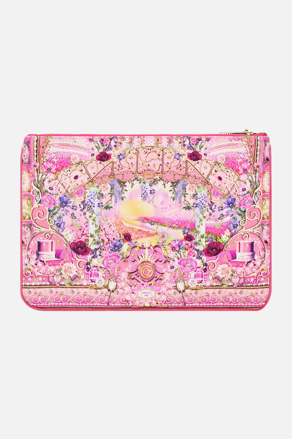 SMALL CANVAS CLUTCH TOTALLY OZMOPOLITAN