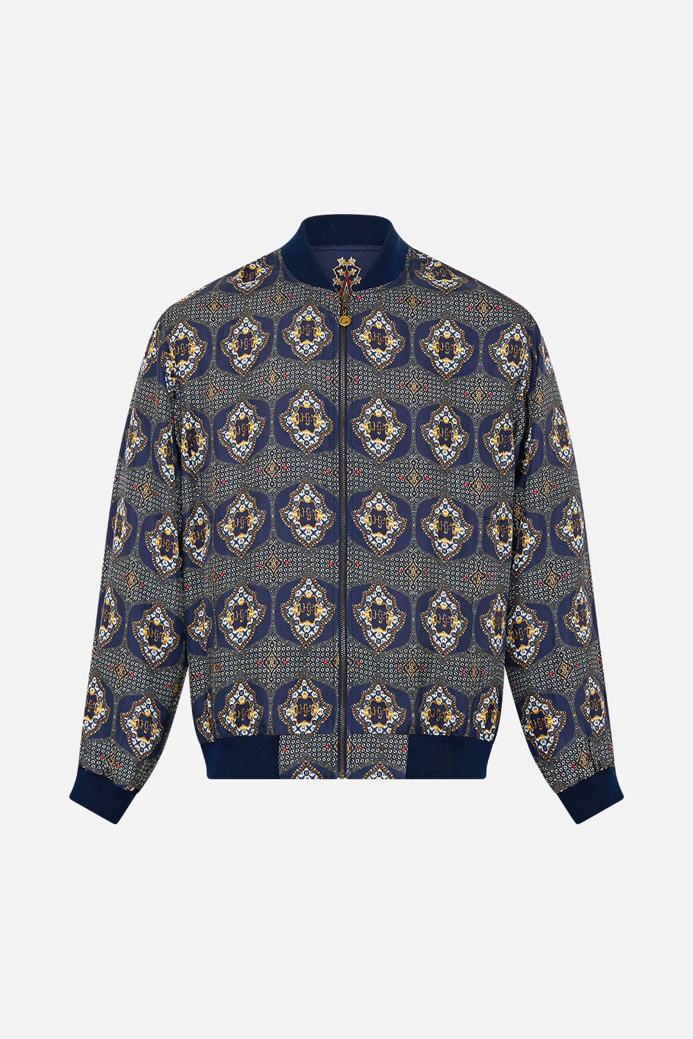 REVERSIBLE ZIP THROUGH BOMBER JACKET THE IMPERIAL GATE