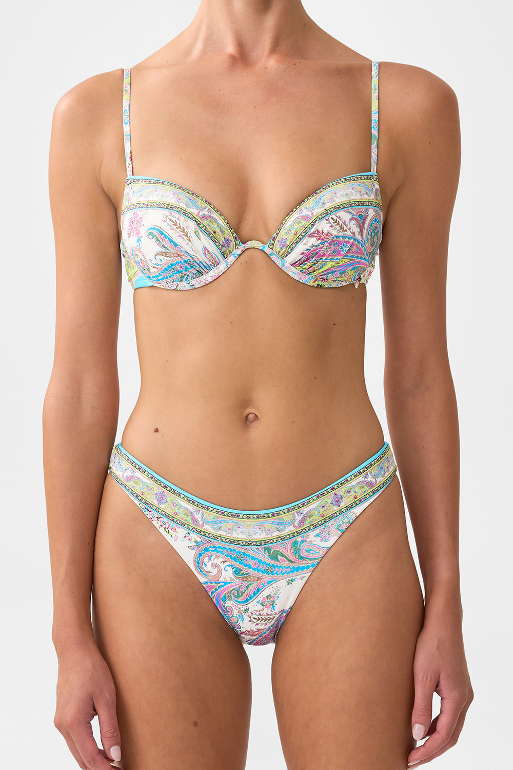 TOP DE BIKINI CON ARO CONTINUO Y COPAS MOLDEADAS MAGIC CARPET RIDE