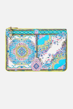 SMALL CANVAS CLUTCH MAGIC CARPET RIDE