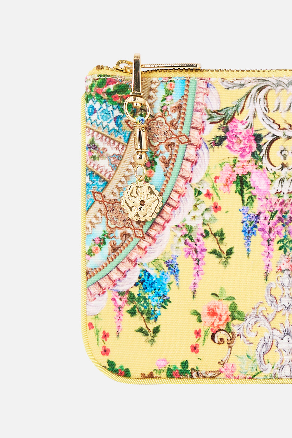 The CAMILLA coin and phone purse from our print tales of Topkapi palace, back product view