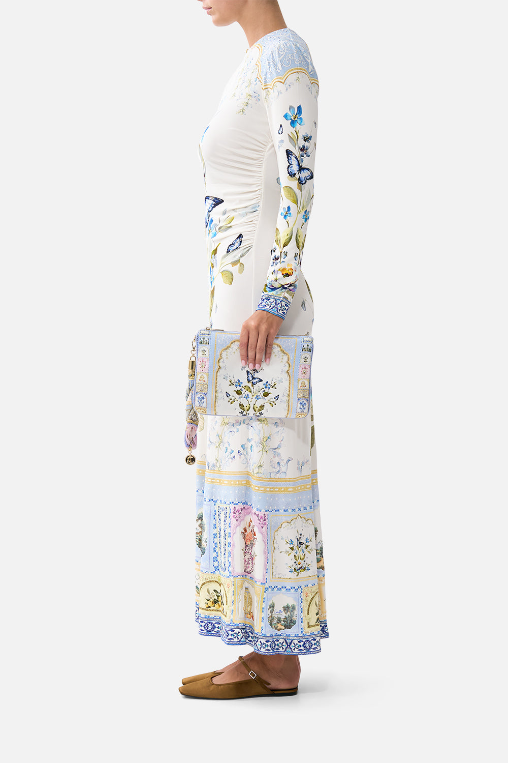 SCARF CLUTCH BOTANICAL BALLADS