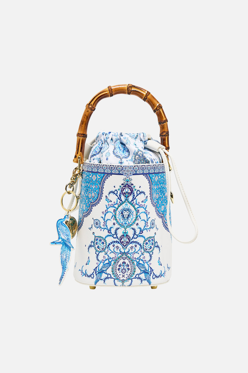 BOLSO CUBO CON CORDÓN Y LLAVERO ISNIK LULLABY