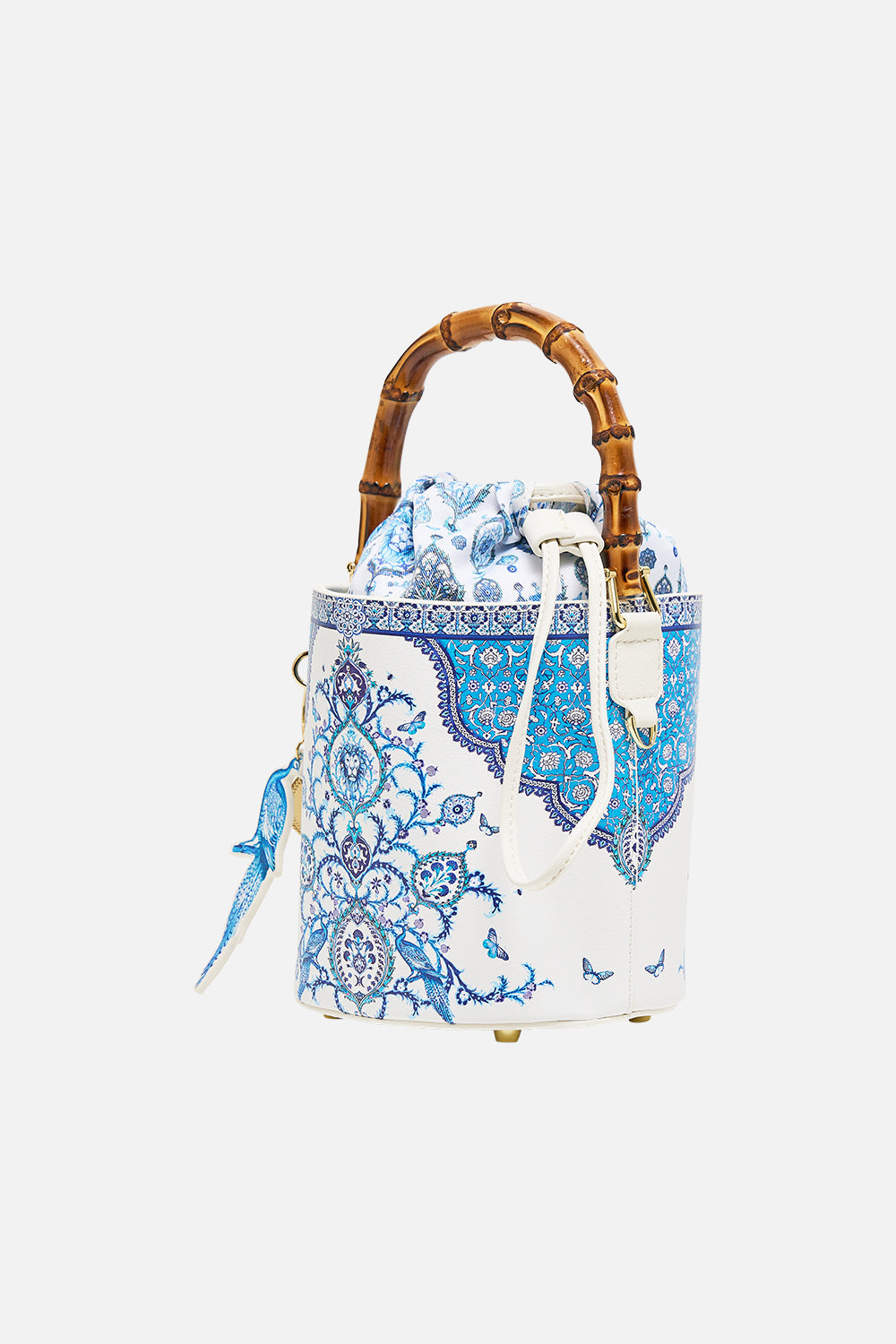 BOLSO CUBO CON CORDÓN Y LLAVERO ISNIK LULLABY