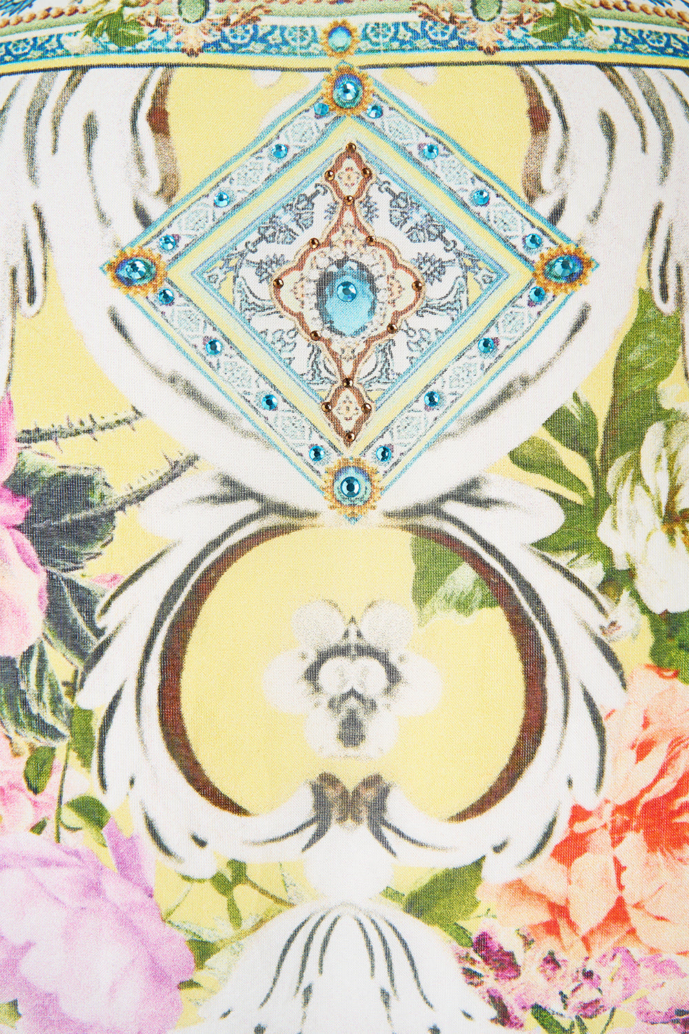 The CAMILLA silk chiffon shrug from our print tales of Topkapi palace