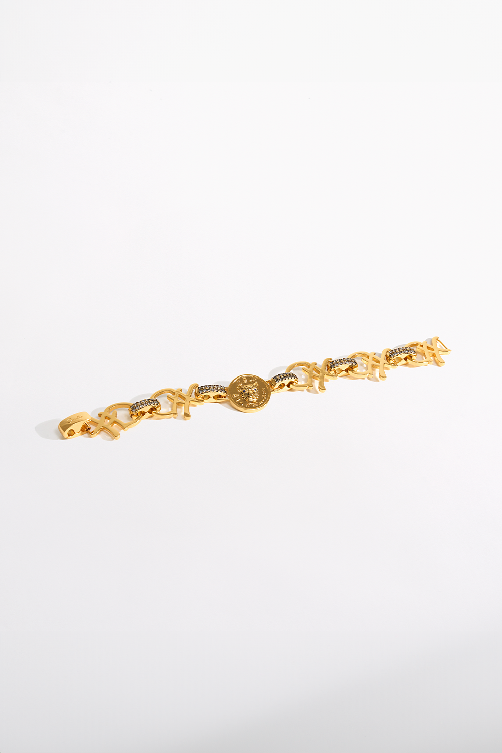 FIERCE FOLKLORE COIN BRACELET GOLD