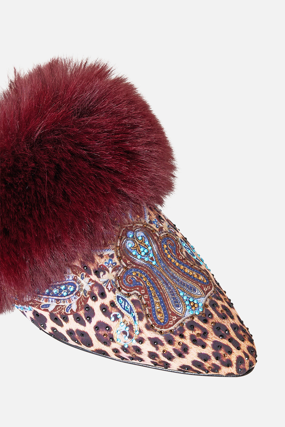 PANTUFLA DE PIEL BELLE ISTANBUL ANIMALIA