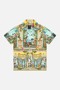 BOYS SHORT SLEEVE CAMP COLLARED SHIRT TALES OF TOPKAPI PALACE