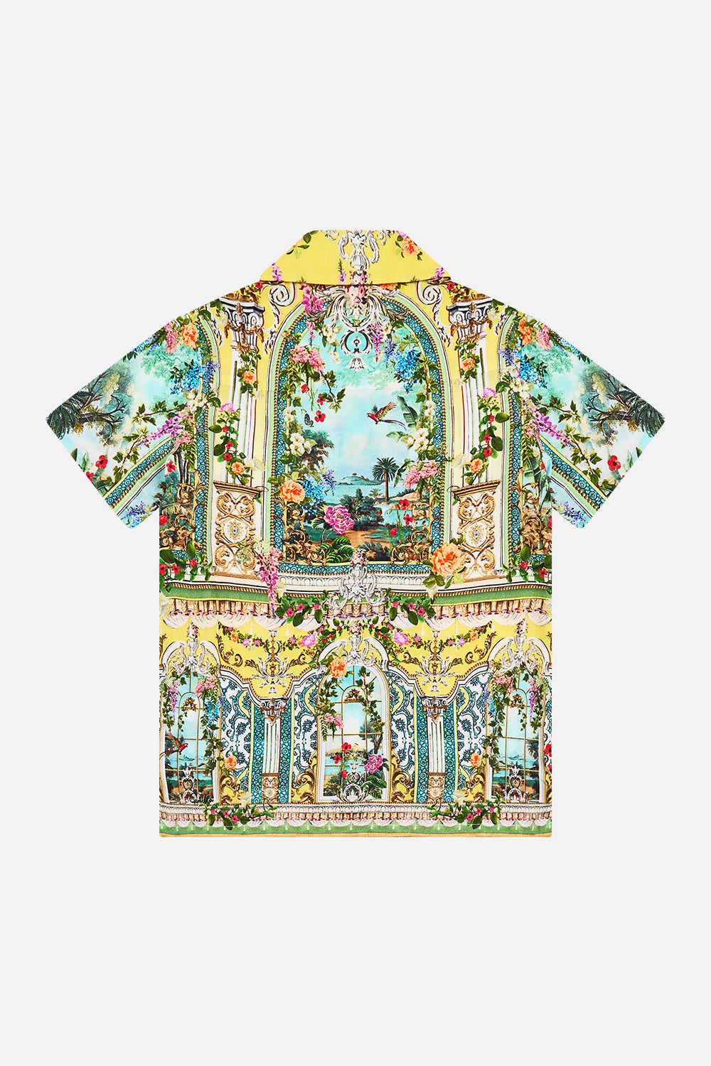 BOYS SHORT SLEEVE CAMP COLLARED SHIRT TALES OF TOPKAPI PALACE