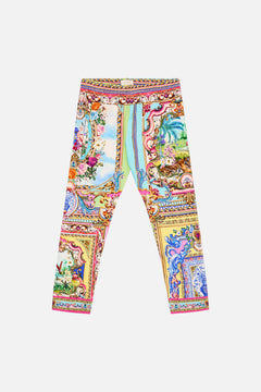 The CAMILLA Kids Leggings With Elastic Waist 12-14 in our Spirit Of Santa Maria print.