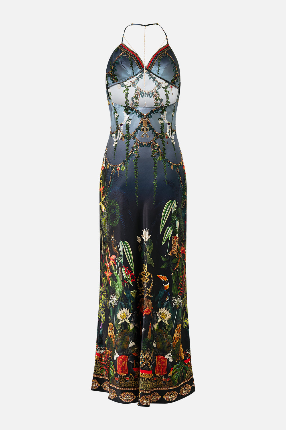 The Ready For My Welcome Drink Chain Detail Slip Dress | CAMILLA