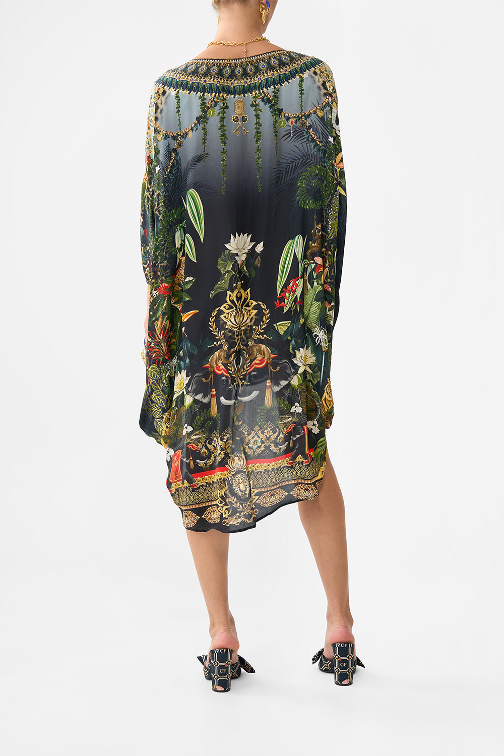 SCOOP BACK HEM DRESS READY FOR MY WELCOME DRINK