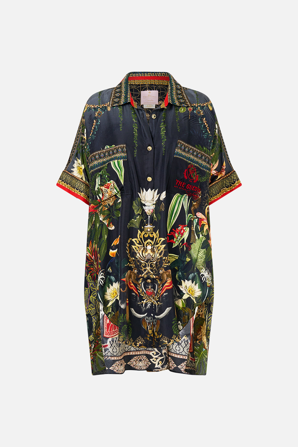 OVERSIZED POCKET TUNIC READY FOR MY WELCOME DRINK