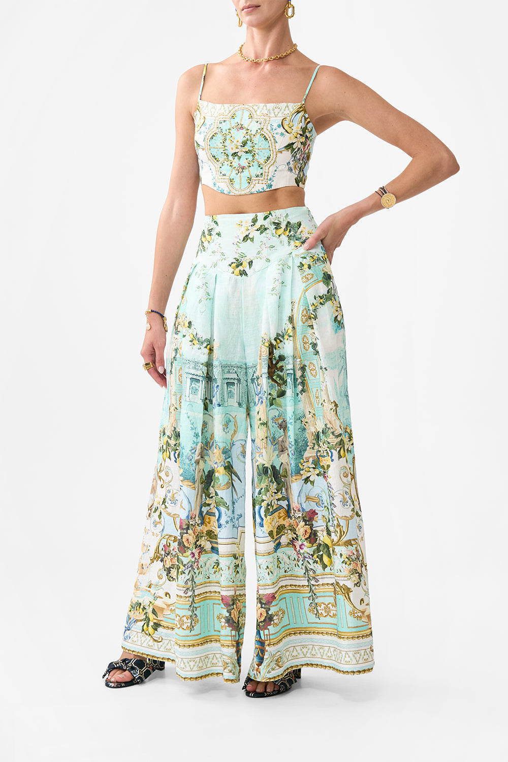 CORSET CROP TOP VENUS ON A VESPA