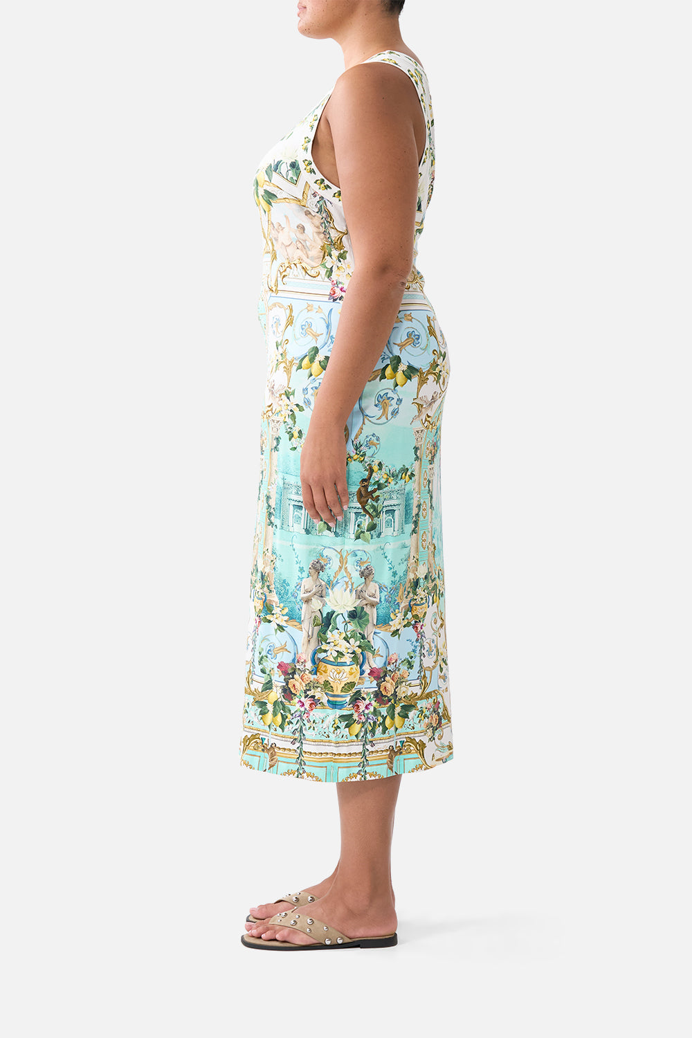 The Venus On A Vespa Jersey Tank Dress | CAMILLA US – CAMILLA