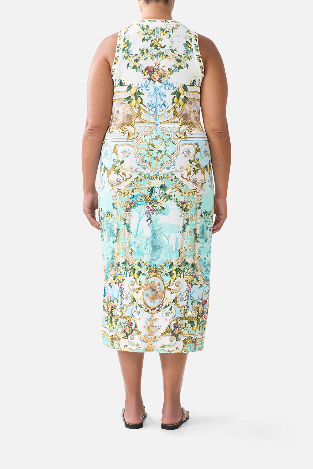 The Venus On A Vespa Jersey Tank Dress | CAMILLA US – CAMILLA