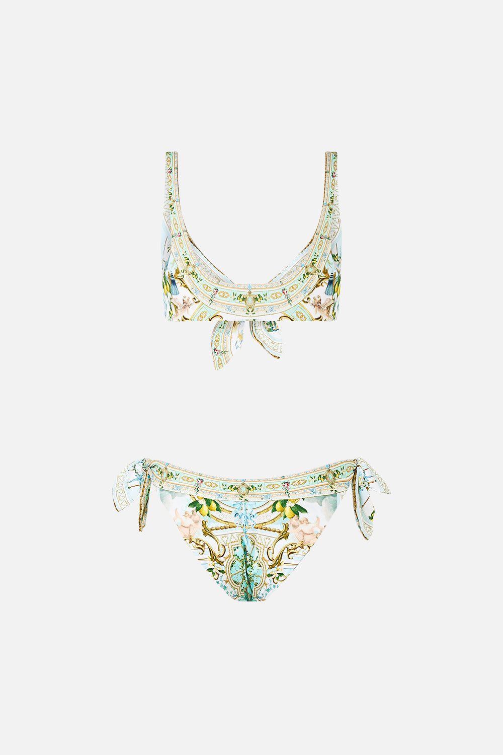 REVERSIBLE TIE BIKINI SET VENUS ON A VESPA