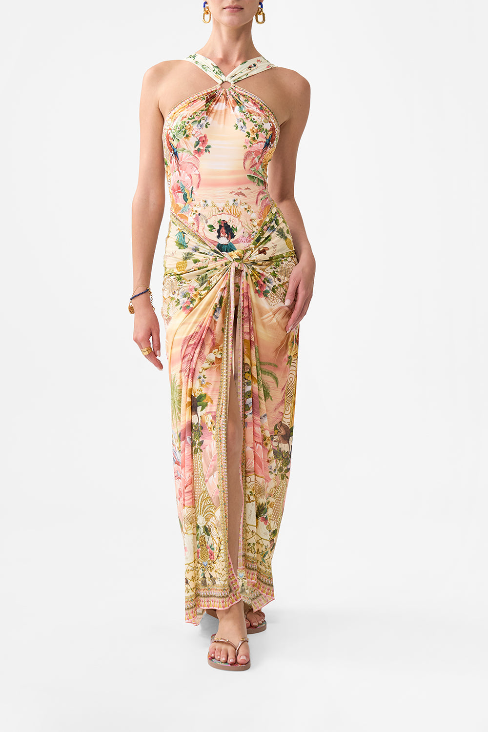 LONG SARONG WELCOME TO THE WHITE LOTUS