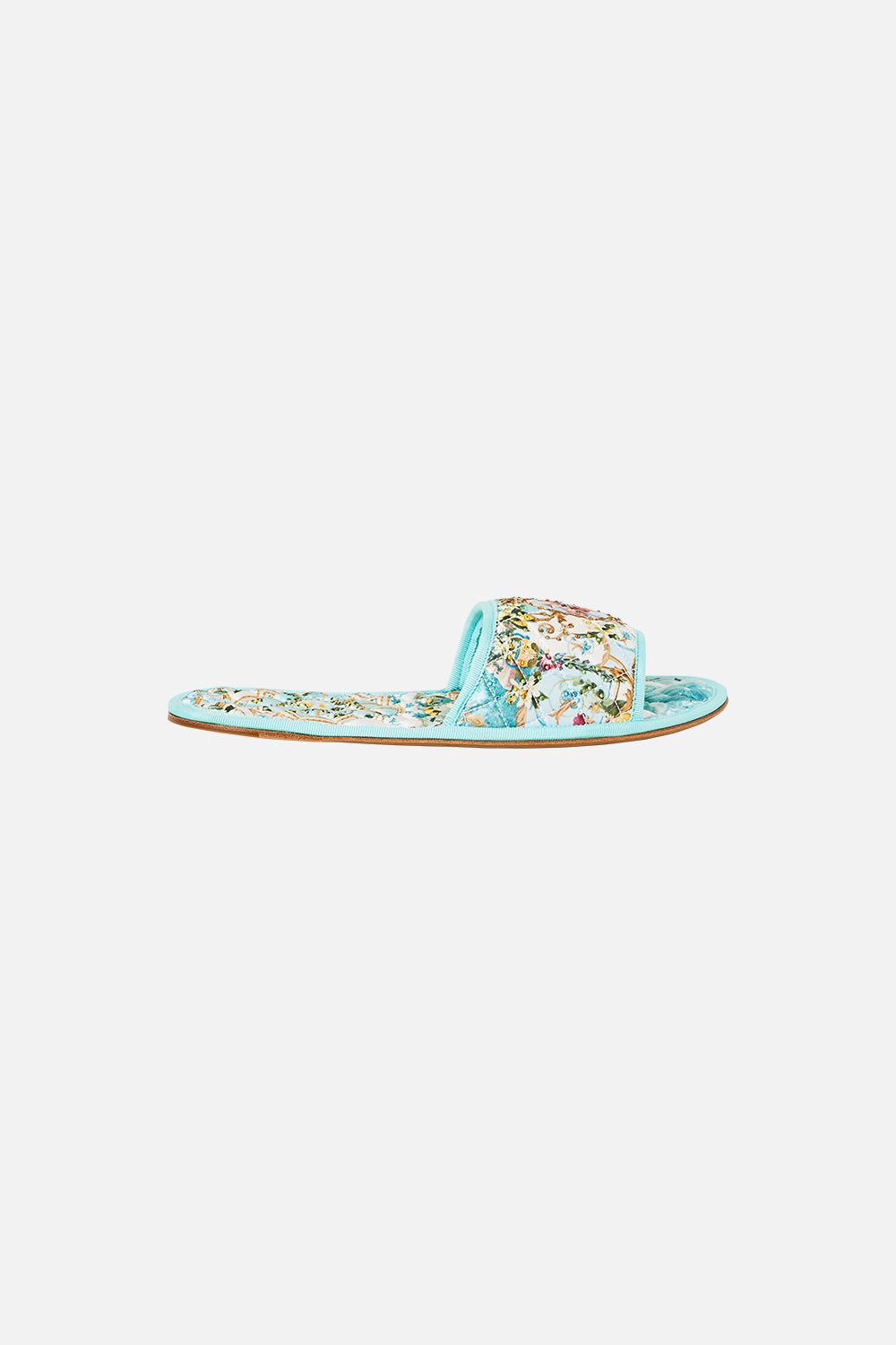 SLIPPERS WITH TRAVEL CASE VENUS ON A VESPA