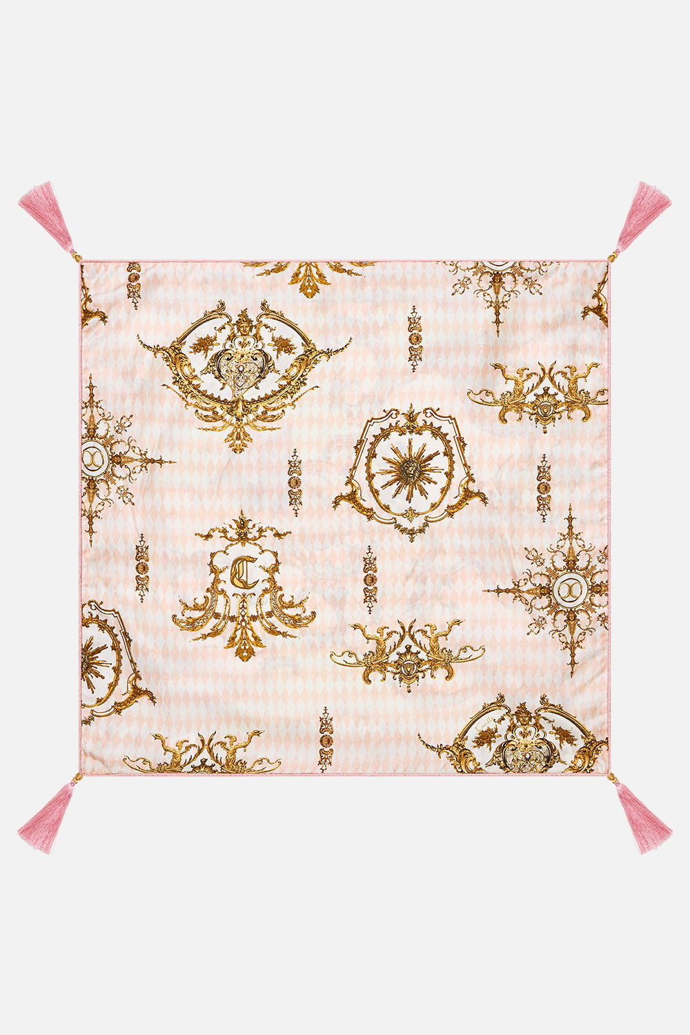 LARGE SQUARE CUSHION THE QUEENS QUARTERS