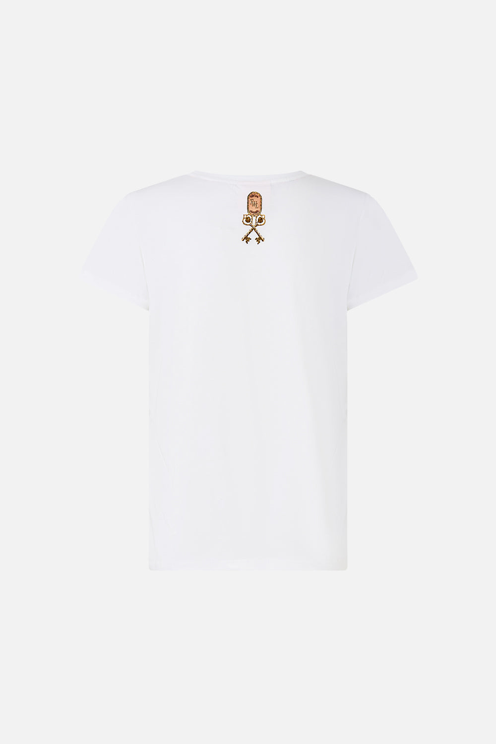 SLIM FIT ROUND NECK T-SHIRT WELCOME TO THE WHITE LOTUS