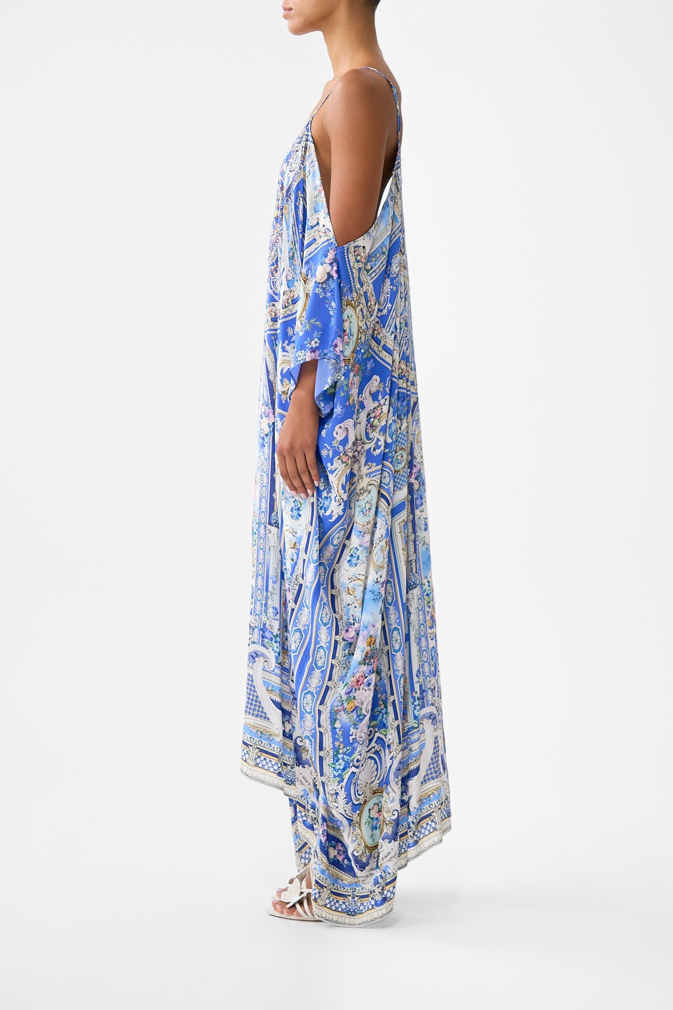 Ottoman Opulence Drop Shoulder Strap Kaftan | CAMILLA US – CAMILLA