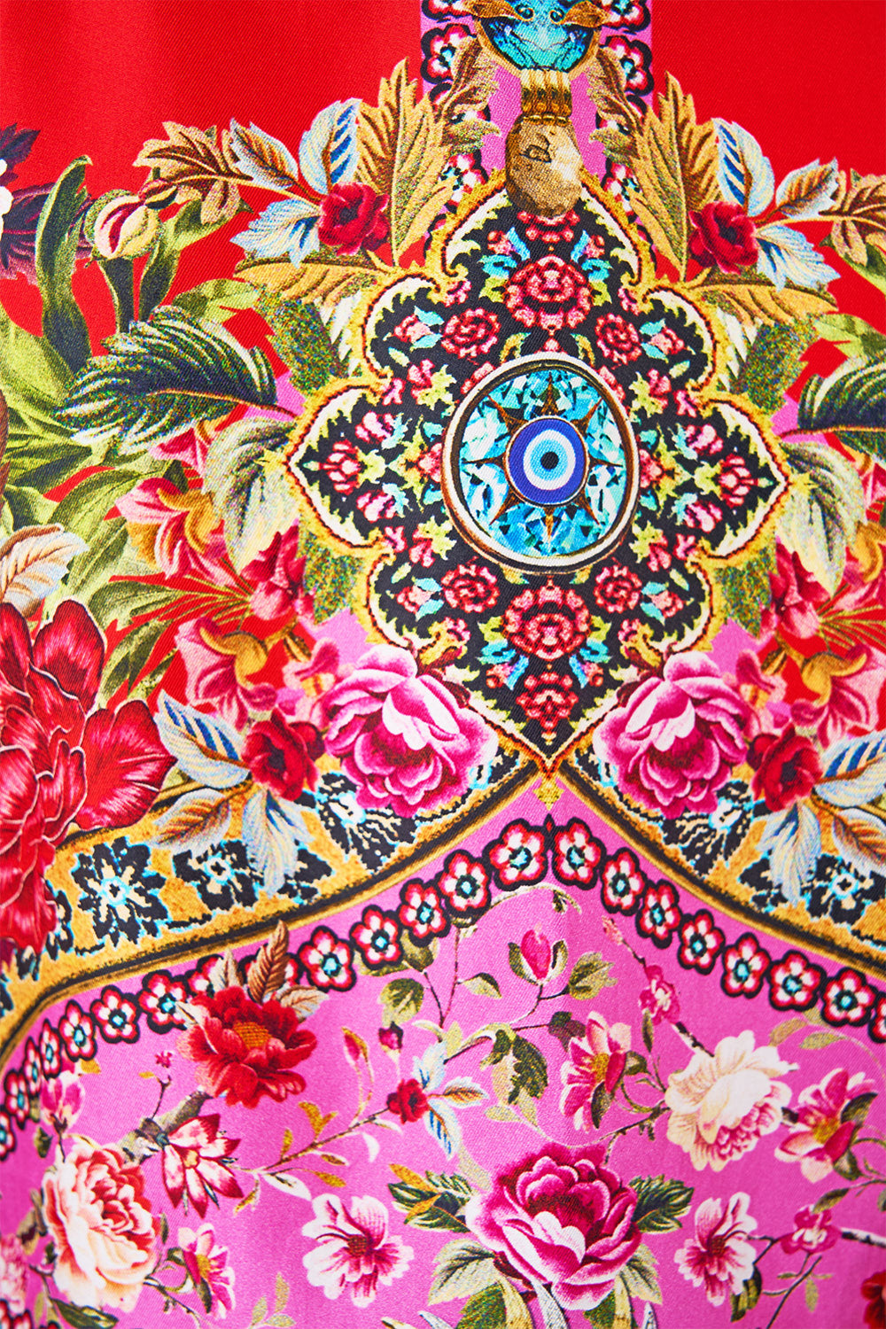 TIE FRONT PUFF SLEEVE TOP HEIRLOOM EMPIRE