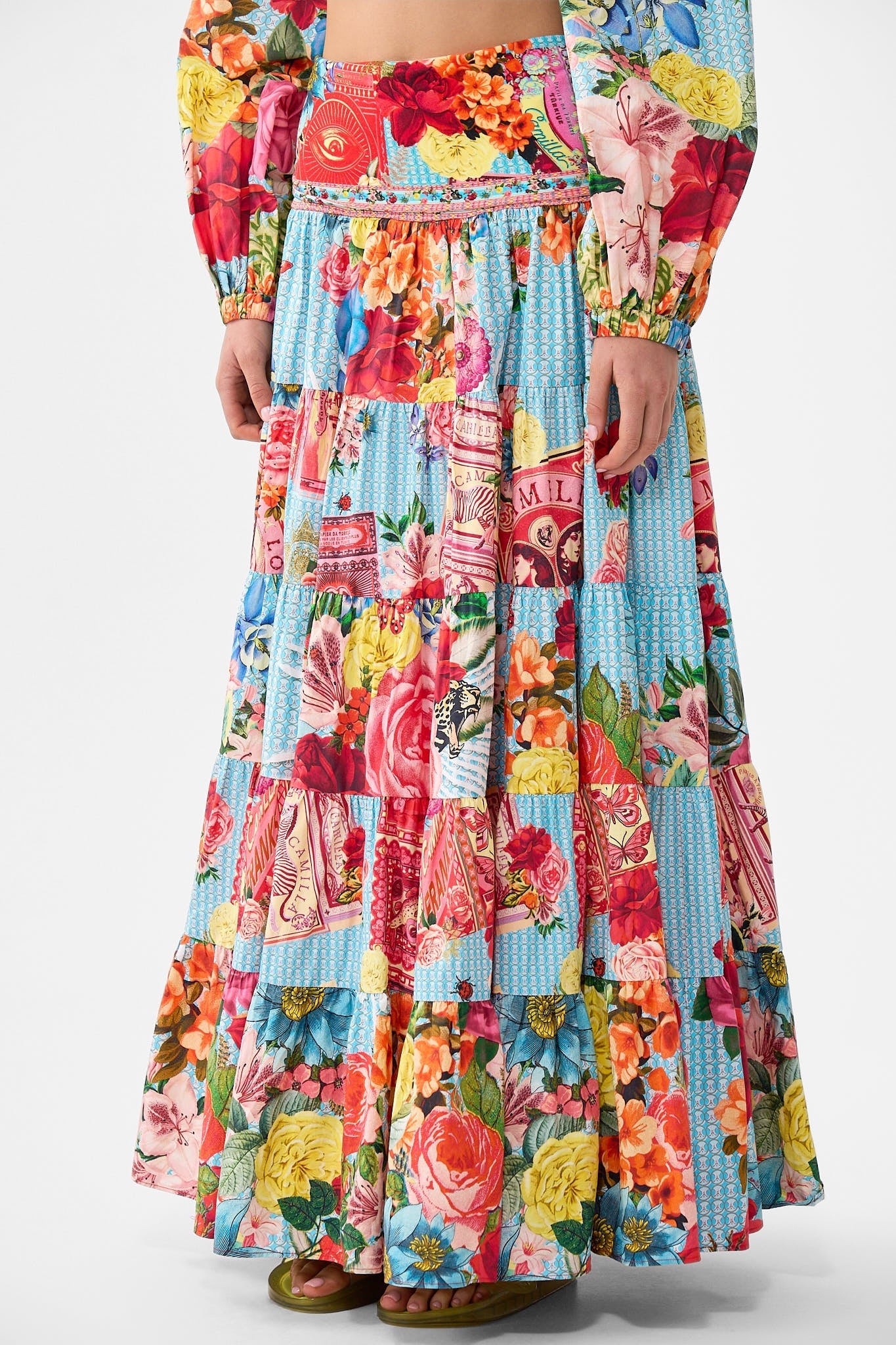 れな★CITYSHOP WASHER TIERED SKIRT Buy Merida Tiered Skirt | Johnny Was