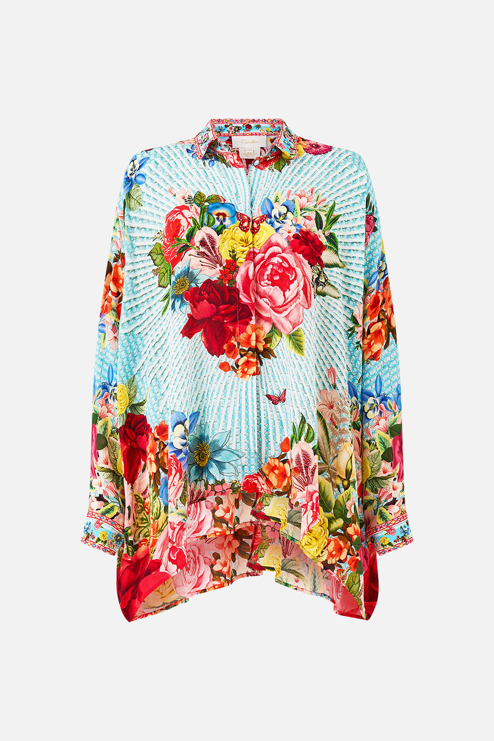 BLUSA ANCHA CON CUELLO Y AVENTURAS CURIOSAS