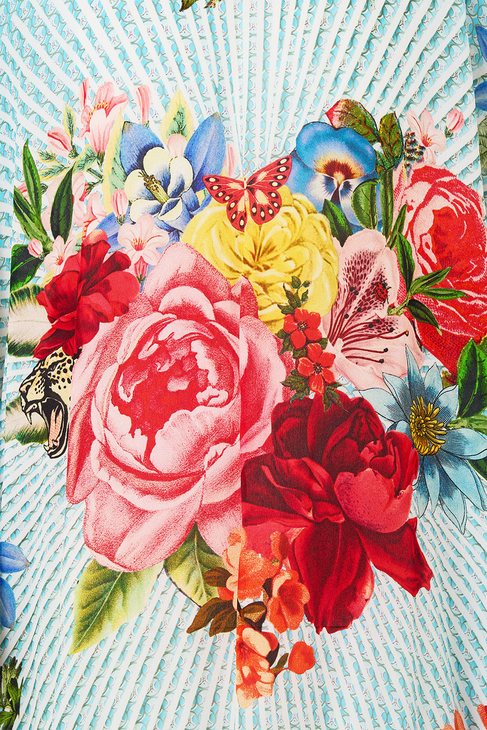 KIMONO LAYER WITH COLLAR PAPERS AND CURIOUS CAPERS