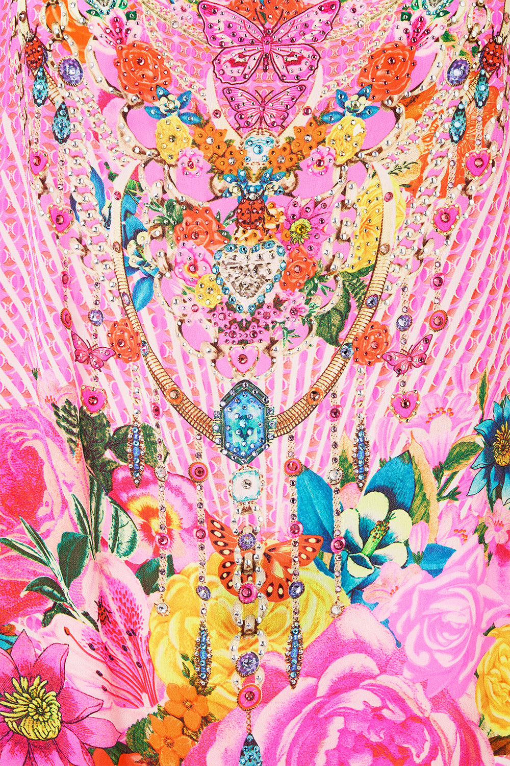 ILUSTRACIÓN DE CAFTÁN CON CUELLO REDONDO NATION