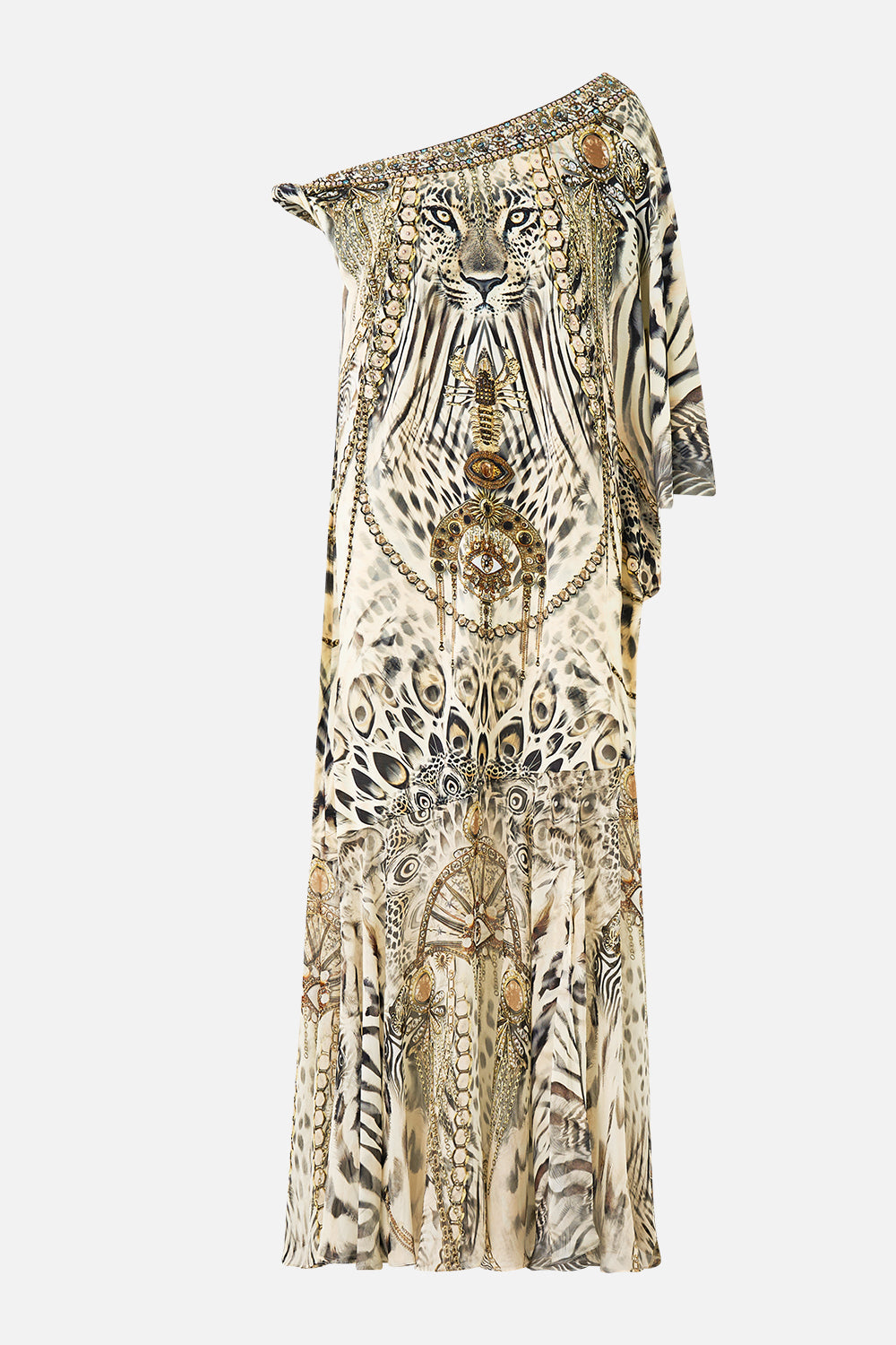 TWISTED ONE SHOULDER DRESS LADY LIONHEART