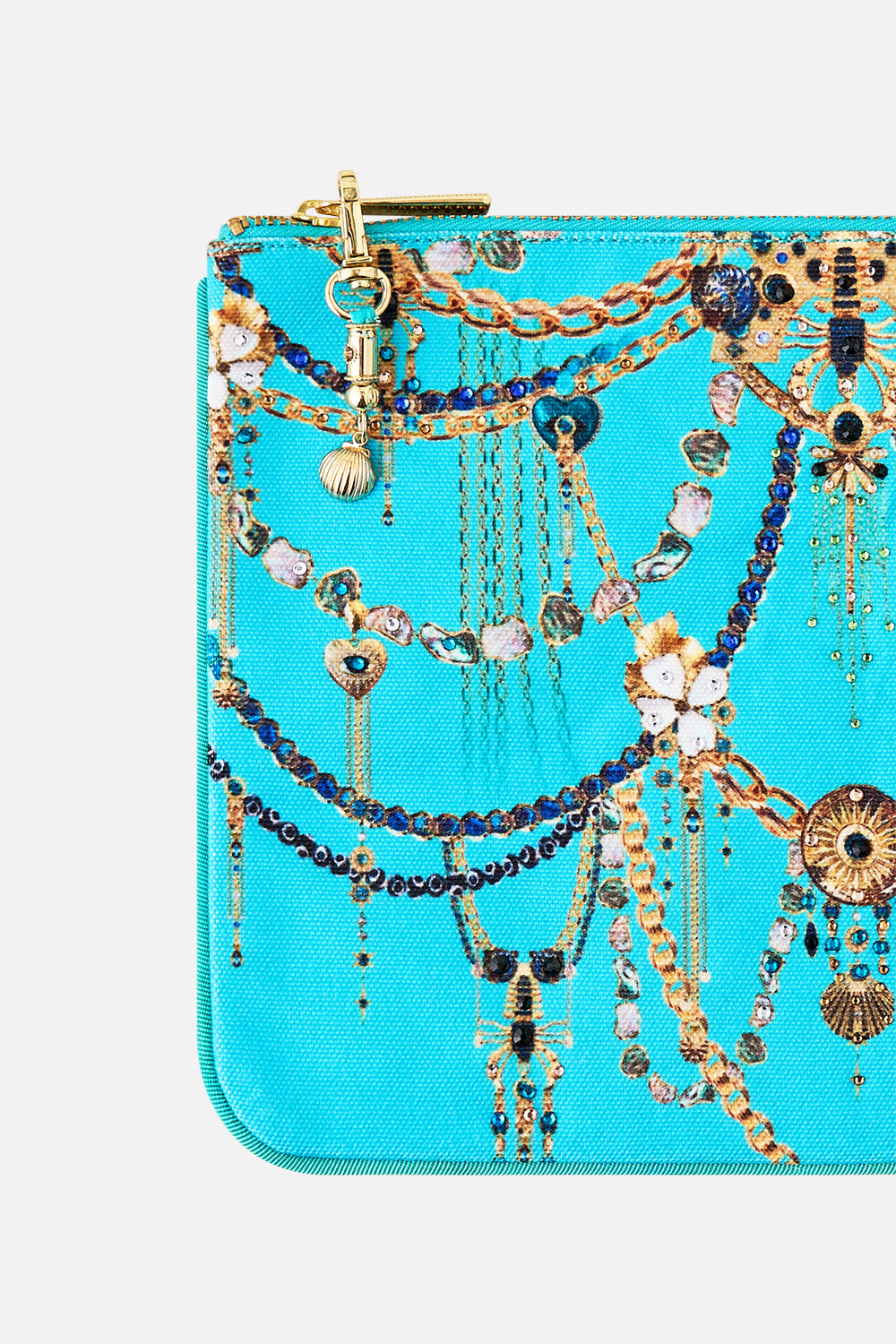 SMALL CANVAS CLUTCH TOTEMS AND TREASURES