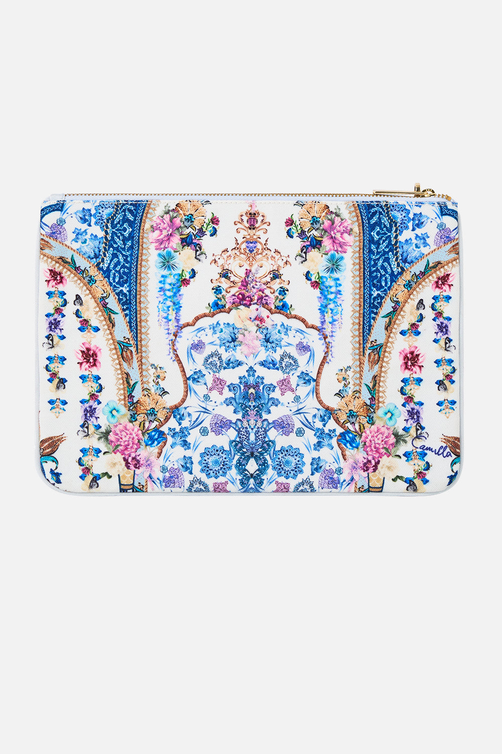 SMALL CANVAS CLUTCH ALL ABOUT THAT LACE