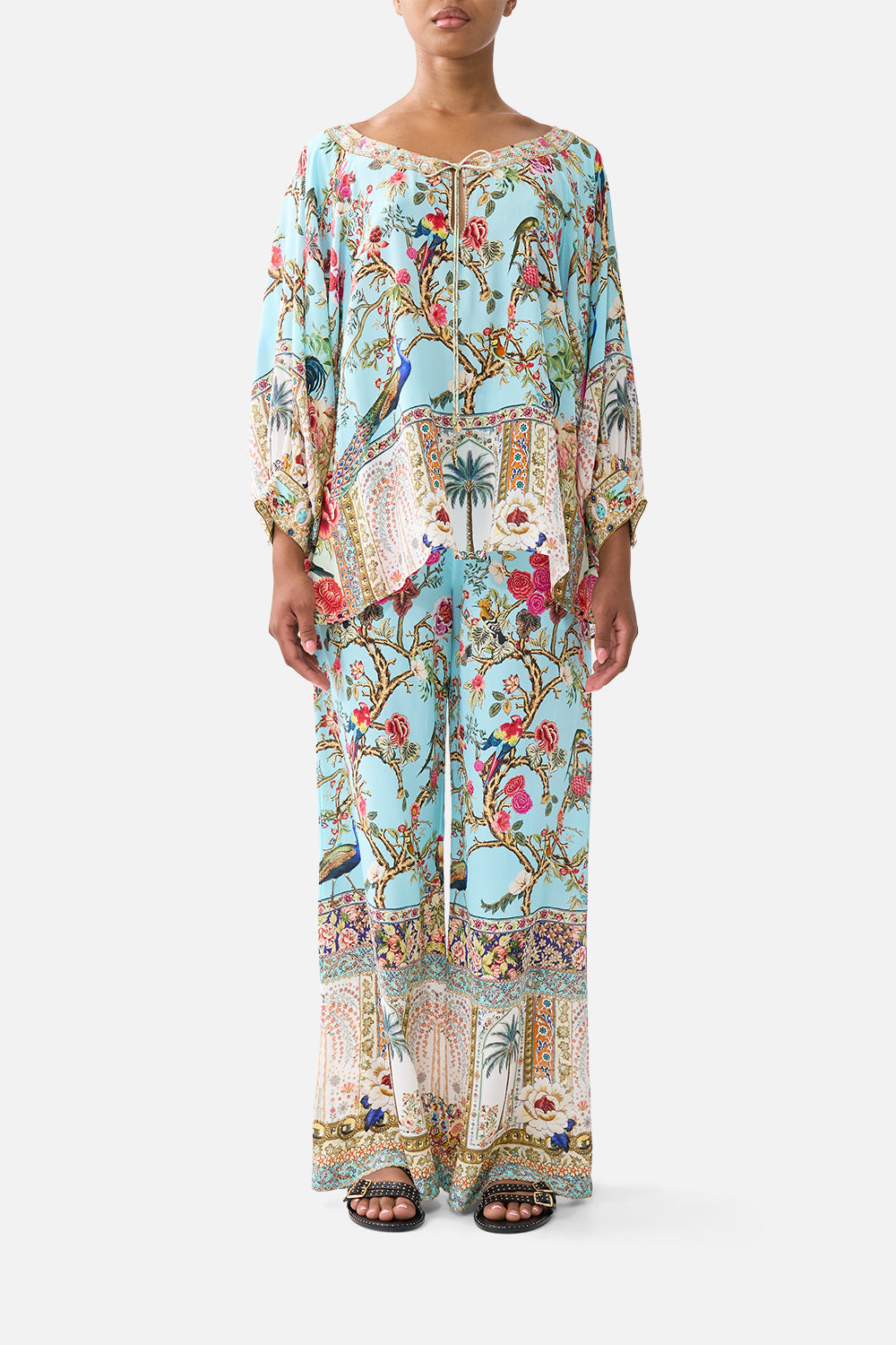 【美品✨】CAMILLAカミラ スリムフィット カフタン スプリット高級 シルク Sultans And Queens Skirt With Shaped Seam | CAMILLA US – CAMILLA